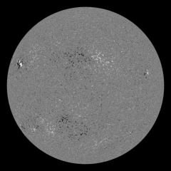 Image of Sun's magnetic field