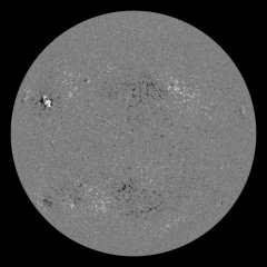 Image of Sun's magnetic field