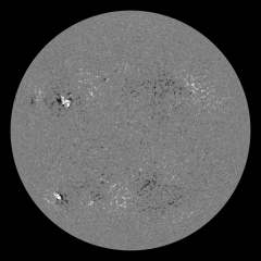 Image of Sun's magnetic field