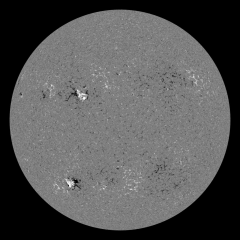 Image of Sun's magnetic field