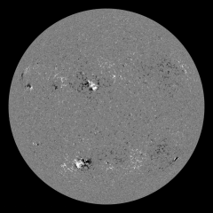 Image of Sun's magnetic field