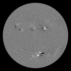 Image of Sun's magnetic field