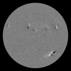 Image of Sun's magnetic field