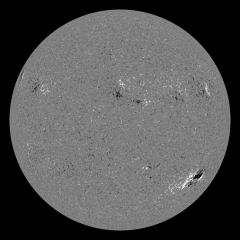 Image of Sun's magnetic field