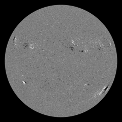 Image of Sun's magnetic field