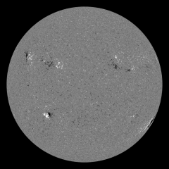 Image of Sun's magnetic field