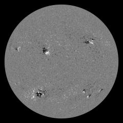 Image of Sun's magnetic field