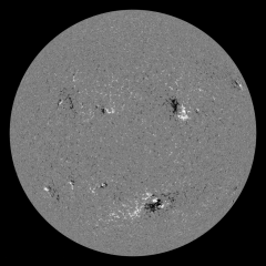 Image of Sun's magnetic field