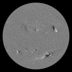 Image of Sun's magnetic field