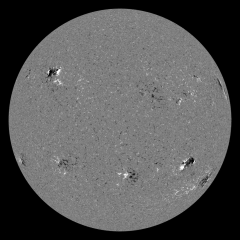 Image of Sun's magnetic field