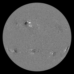 Image of Sun's magnetic field