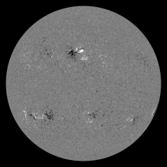 Image of Sun's magnetic field