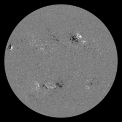 Image of Sun's magnetic field