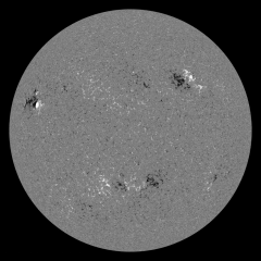 Image of Sun's magnetic field