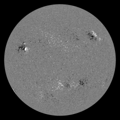 Image of Sun's magnetic field