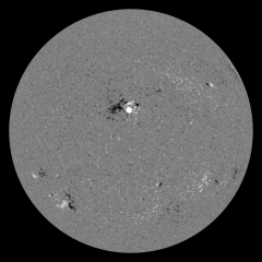 Image of Sun's magnetic field