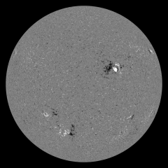 Image of Sun's magnetic field