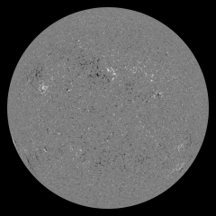 Image of Sun's magnetic field