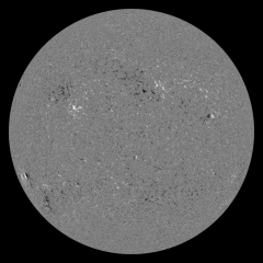 Image of Sun's magnetic field