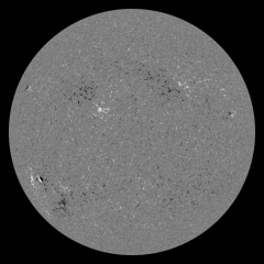 Image of Sun's magnetic field