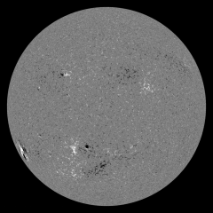 Image of Sun's magnetic field