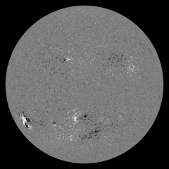 Image of Sun's magnetic field