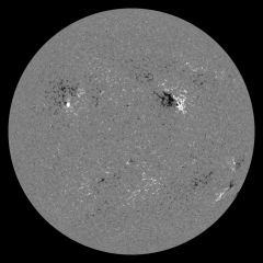 Image of Sun's magnetic field