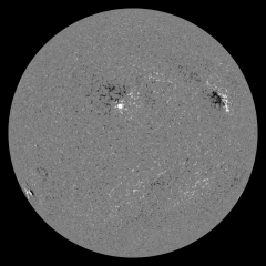 Image of Sun's magnetic field