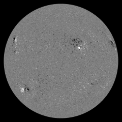 Image of Sun's magnetic field