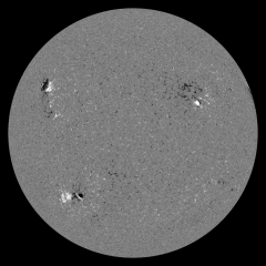 Image of Sun's magnetic field