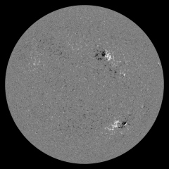 Image of Sun's magnetic field