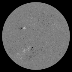 Image of Sun's magnetic field