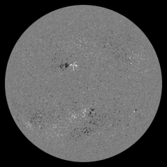 Image of Sun's magnetic field