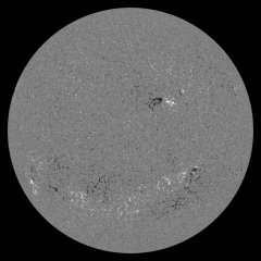 Image of Sun's magnetic field