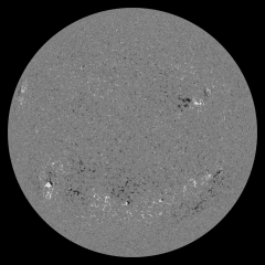 Image of Sun's magnetic field