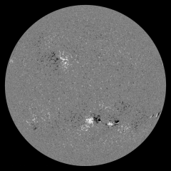 Image of Sun's magnetic field