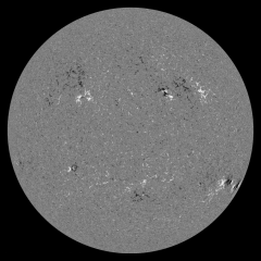 Image of Sun's magnetic field