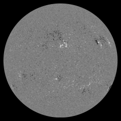 Image of Sun's magnetic field