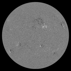 Image of Sun's magnetic field