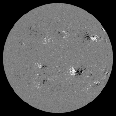 Image of Sun's magnetic field