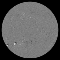 Image of Sun's magnetic field