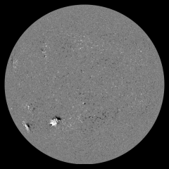 Image of Sun's magnetic field