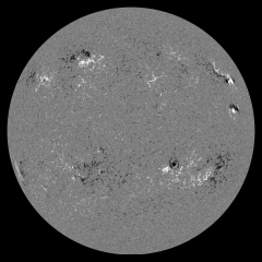 Image of Sun's magnetic field