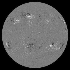 Image of Sun's magnetic field