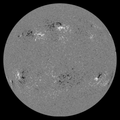 Image of Sun's magnetic field