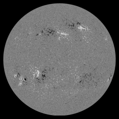 Image of Sun's magnetic field