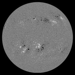 Image of Sun's magnetic field