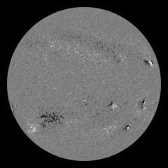 Image of Sun's magnetic field