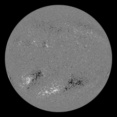 Image of Sun's magnetic field