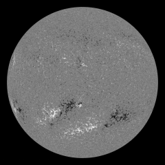 Image of Sun's magnetic field